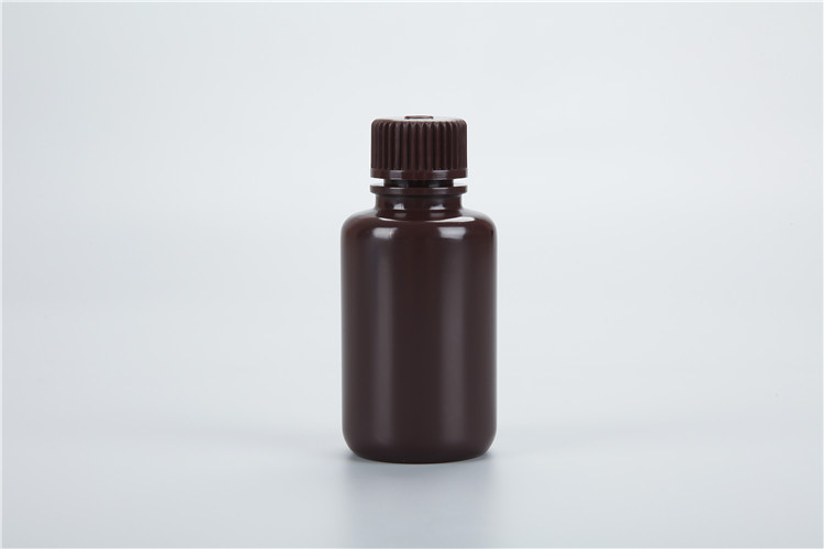 60ml wąskie usta brązowy HDPE